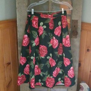 Floral skirt